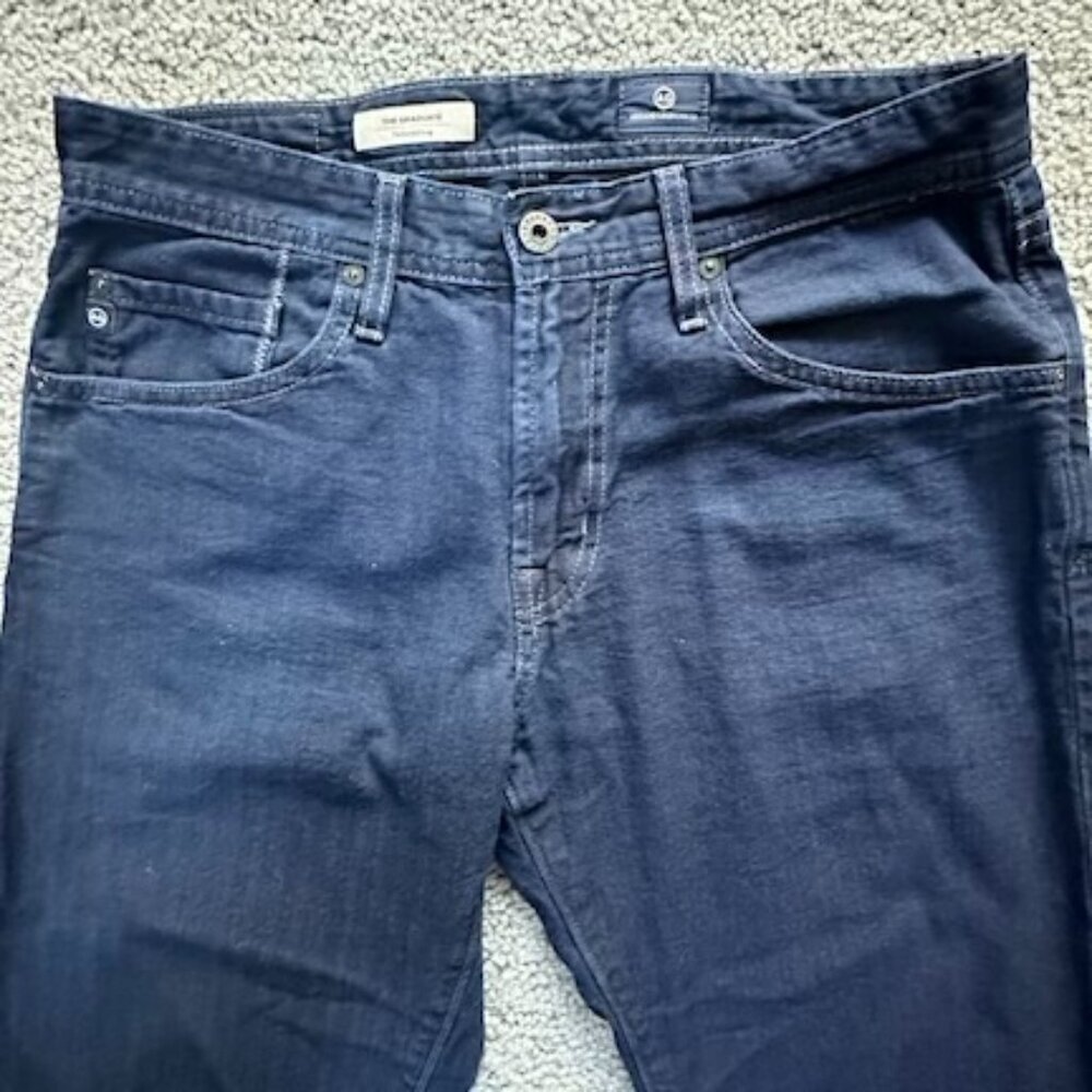 AG Adriano Goldschmied The Graduate Tailored Leg Jeans - 31x34 Men's EUC - Picture 2 of 16
